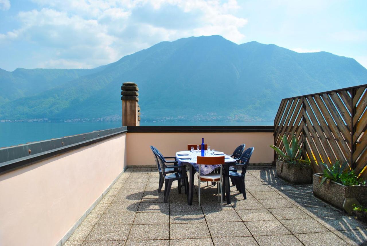 Appartement Loft With Big Terrace Lake View à Sala Comacina Extérieur photo